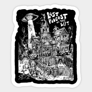 The Last Castle On The Left Sticker